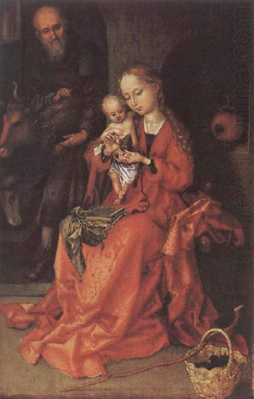 Martin Schongauer The Holy Family china oil painting image